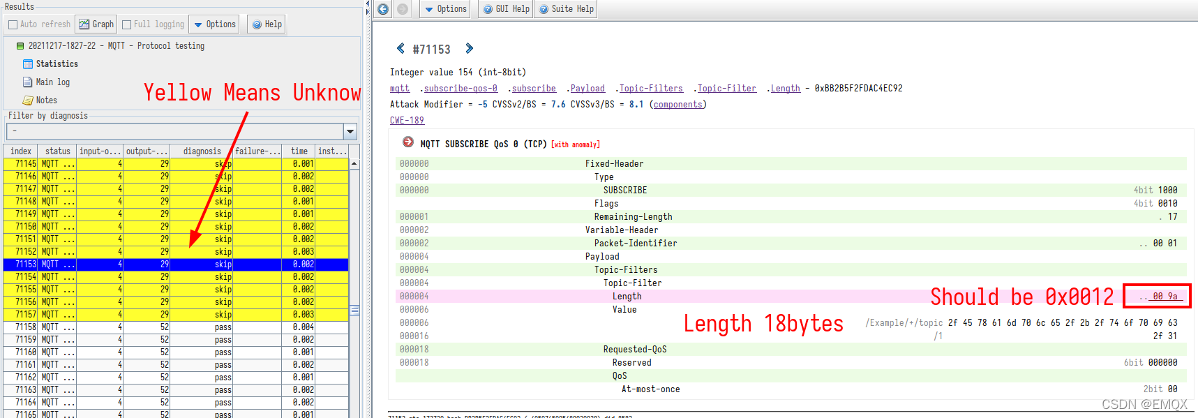 Defensics 结果分析